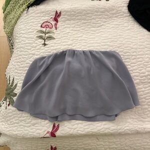 Wilfred Soft Blue Strapless Top